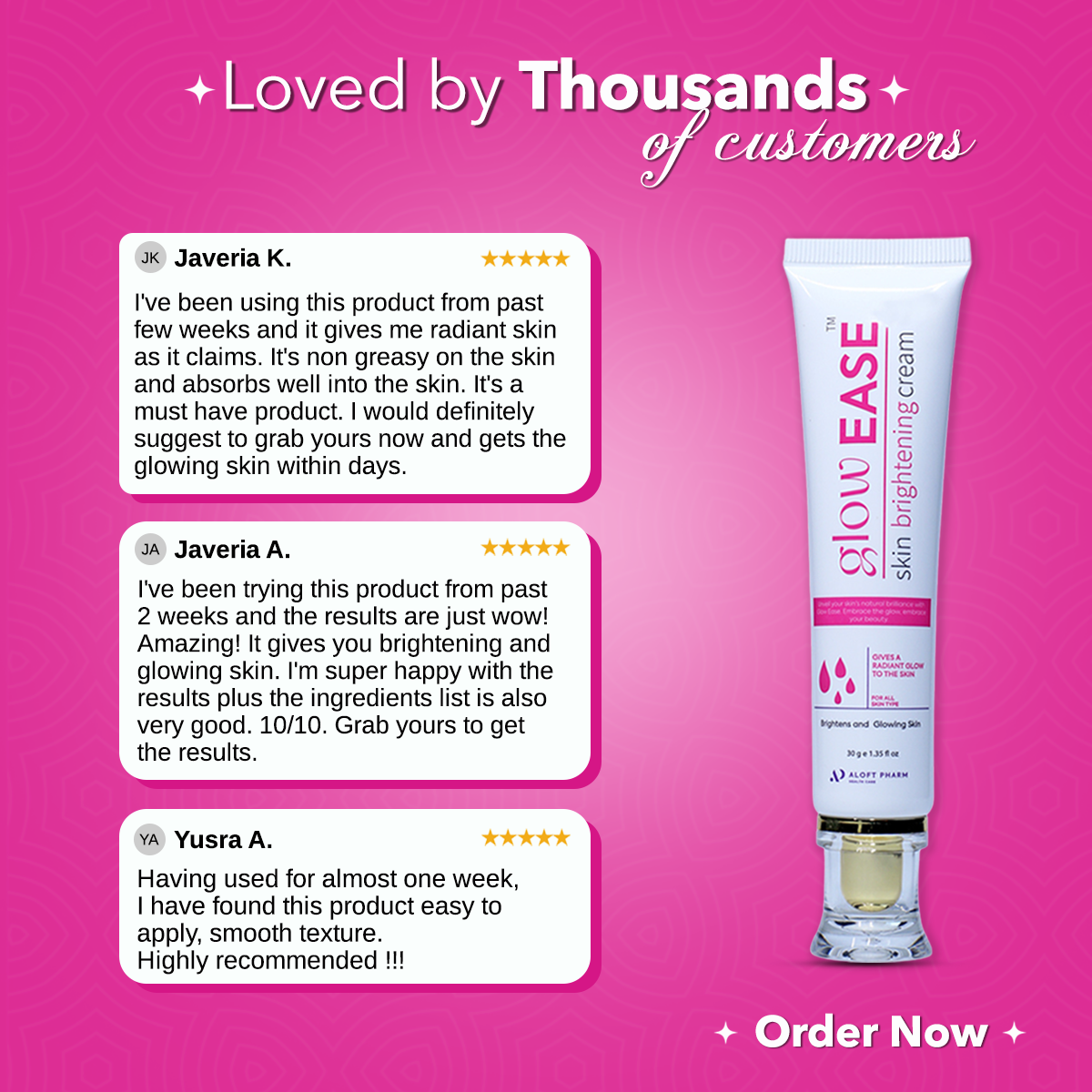 Glow Ease Cream Skin Brightening Cream