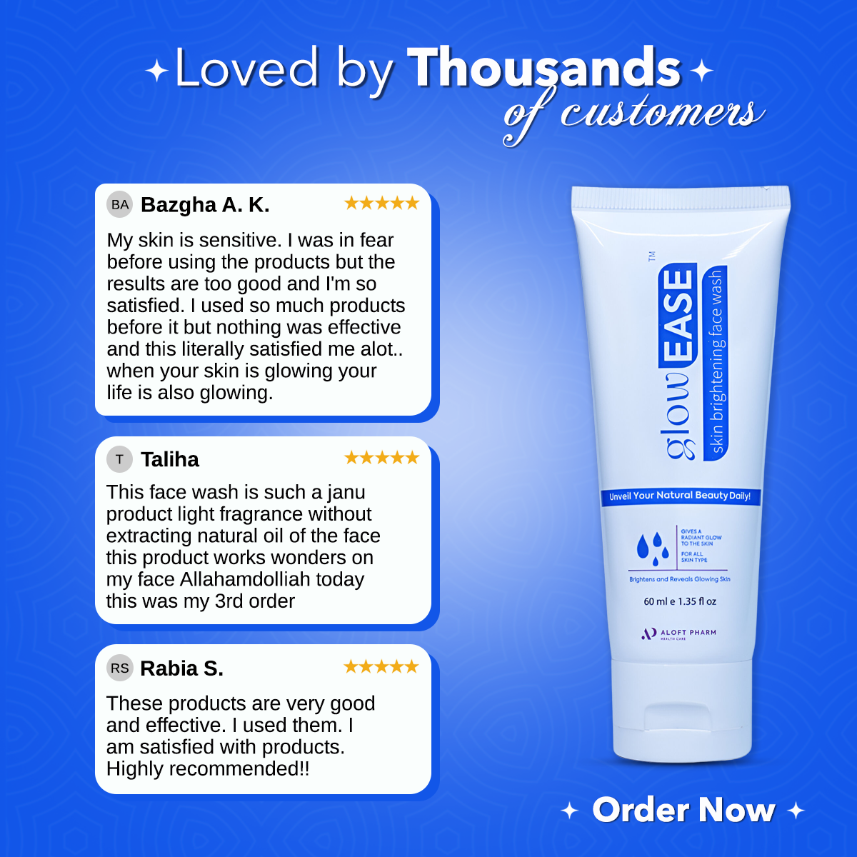 Glow Ease Skin Brightening Facewash