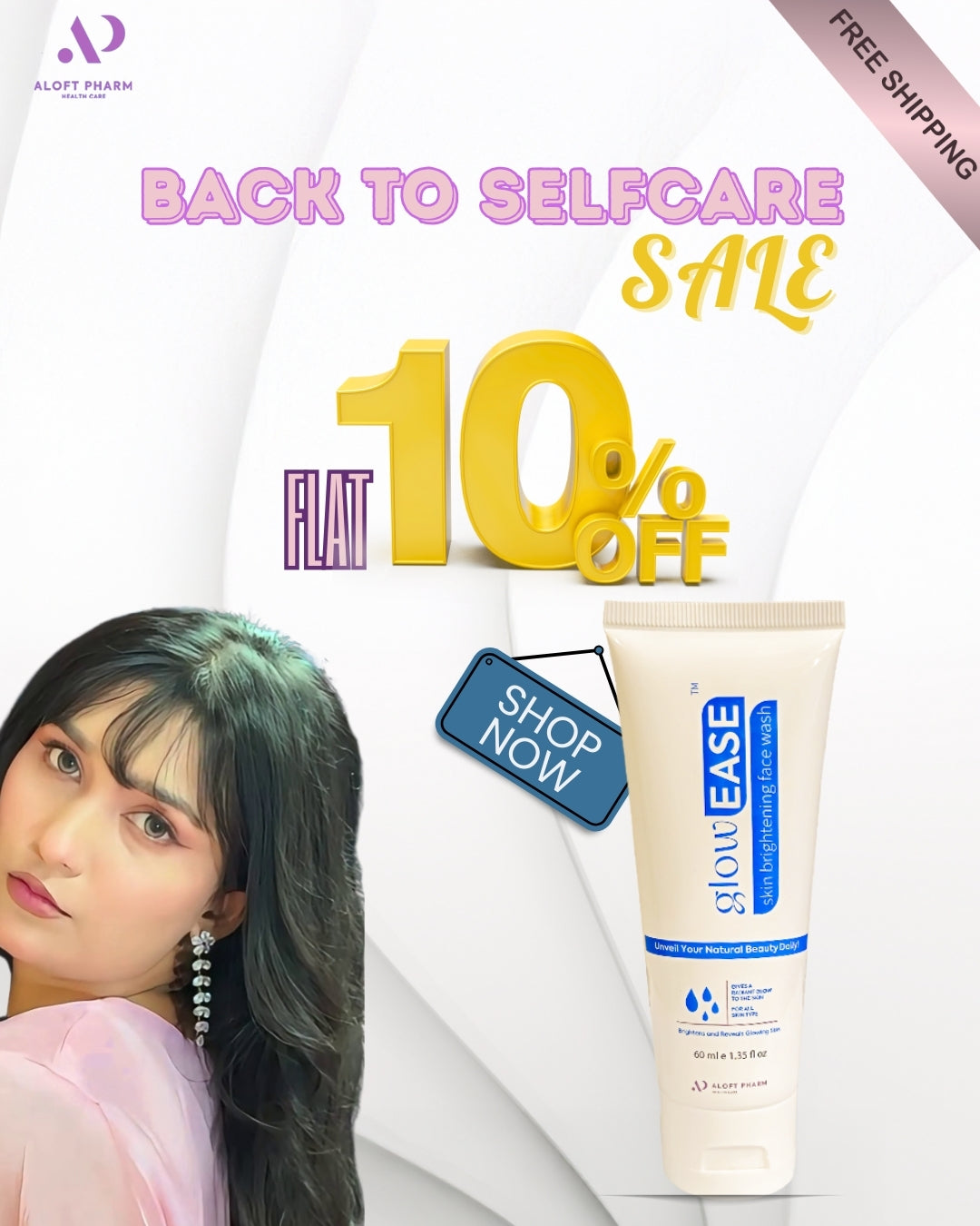 Glow Ease Skin Brightening Facewash